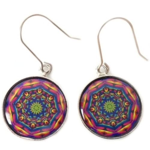 Náušnice Magická mandala 134