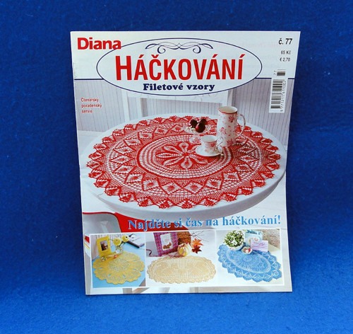 Háčkování - Filetové vzory č. 77 — foto 1