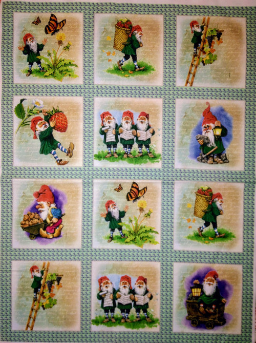 Bavlněná látka - panel sada 30 x 40 cm — foto 1