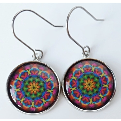 Náušnice Magická mandala 68