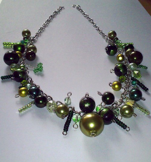 Zelený náhrdelník — foto 1