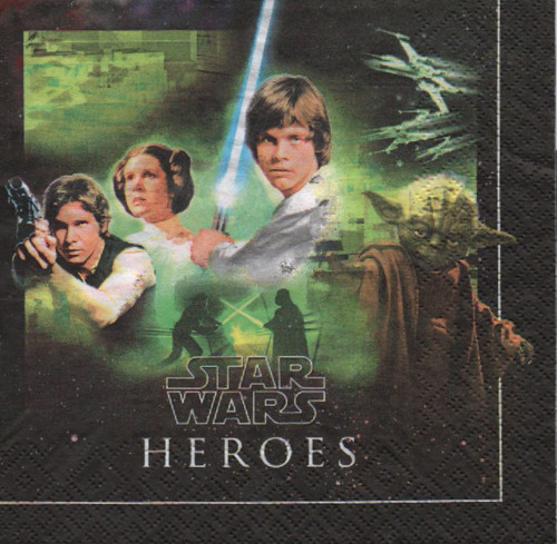 Papírový ubrousek, Star wars, Hvězdné války