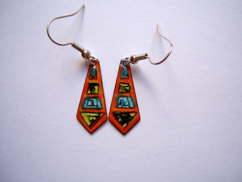 Oranžová s meandry — foto 1