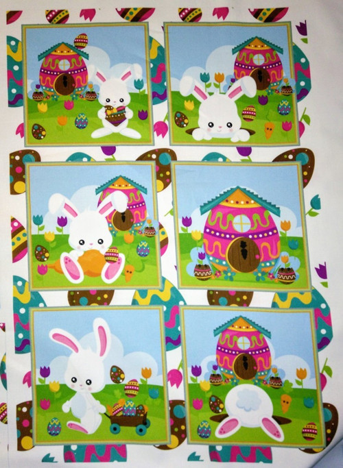 Bavlněný panel 34 x 49 cm - KOLEKCE VELIKONOCE6 — foto 1
