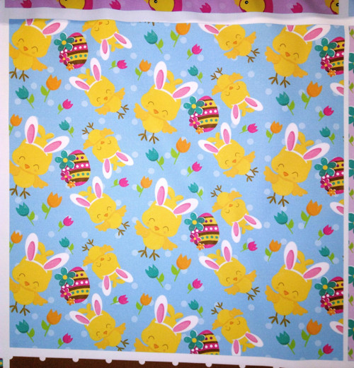 Bavlněný panel 35 x 35 cm - KOLEKCE VELIKONOCE7 — foto 1