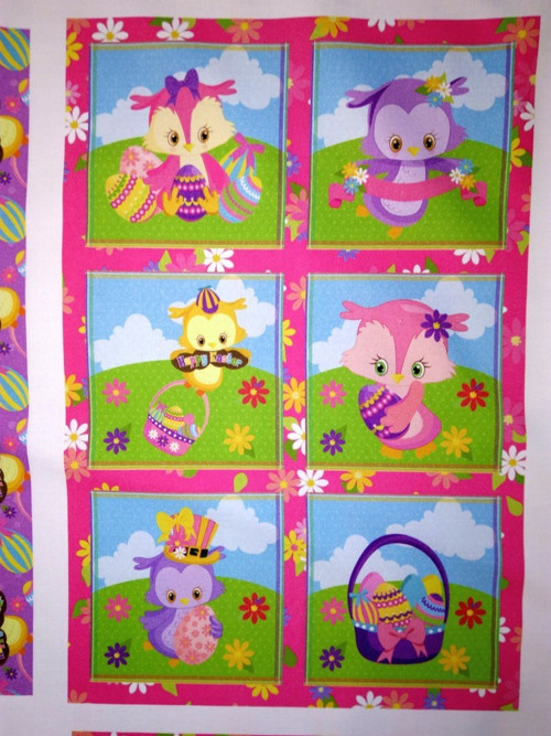 Bavlněný panel 24 x 36 cm - KOLEKCE VELIKONOCE2 — foto 1