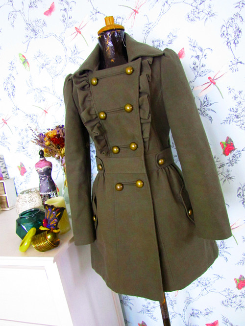 Kabát army look&romantic — foto 1