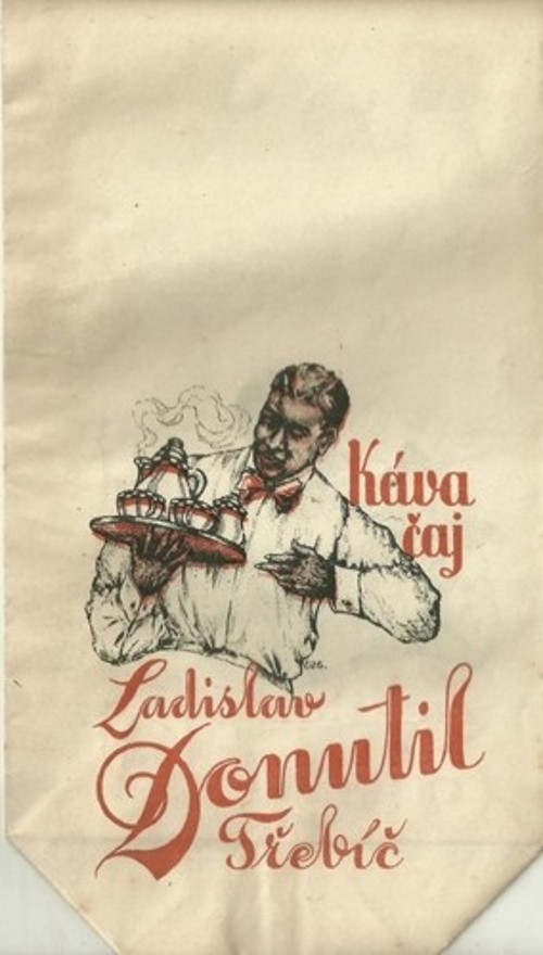 Sáček Třebíč Donutil Ladislav káva,čaj — foto 1