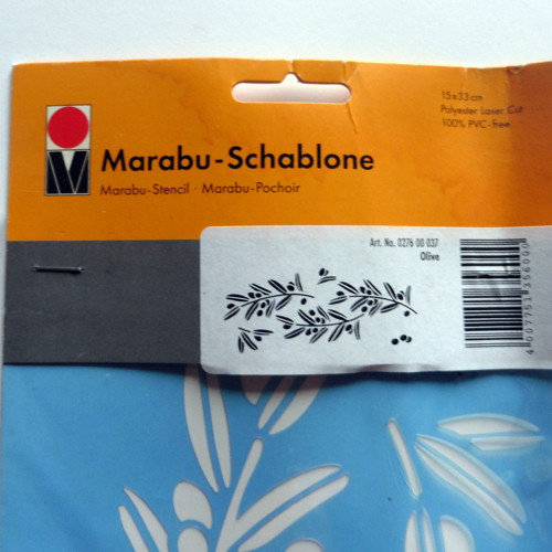 Šablona marabu - motiv olivy — foto 1