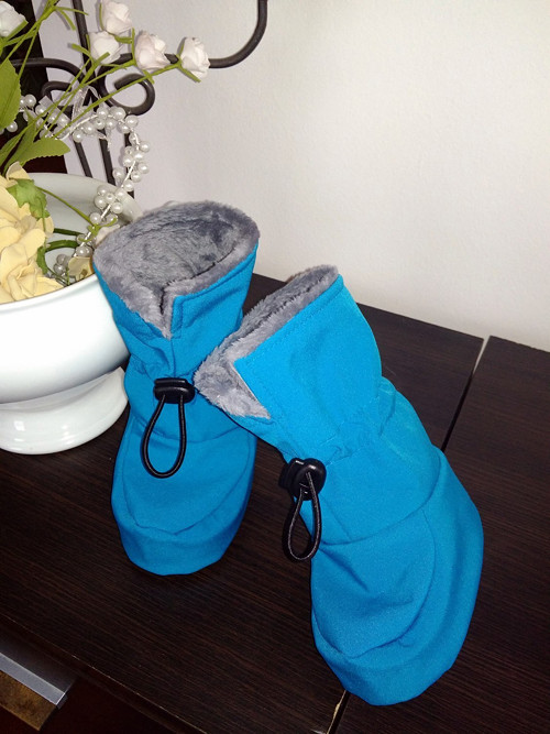 Softshellové botičky pro nechodící nožičky — foto 1