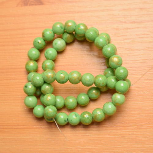 Nefrit 8mm - 3 kusy