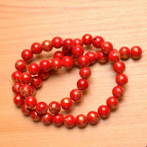 Nefrit 8mm - 3 kusy