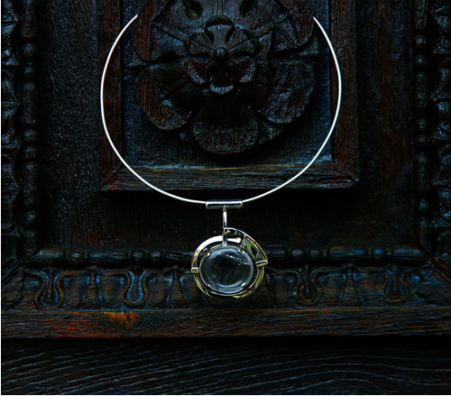 Nerezový náhrdelník...." Sundial " — foto 1