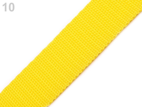 Polypropylénový popruh : Yellow — foto 1