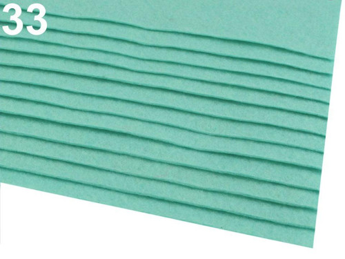 Arch plsti - filcu- 20x 30 cm : Tyrkys