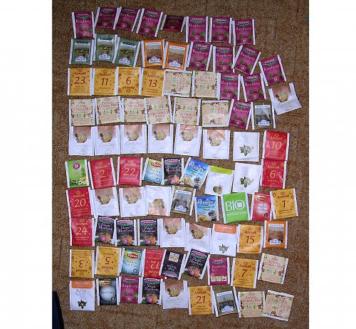 Čajové sáčky na teabagfolding — foto 1