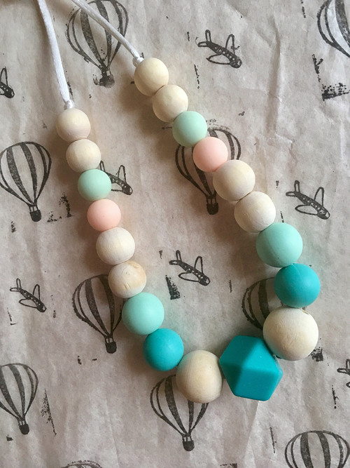 Kousací korále Amo aqua — foto 1