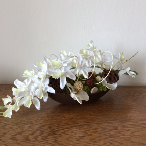 Bílé orchideje — foto 1