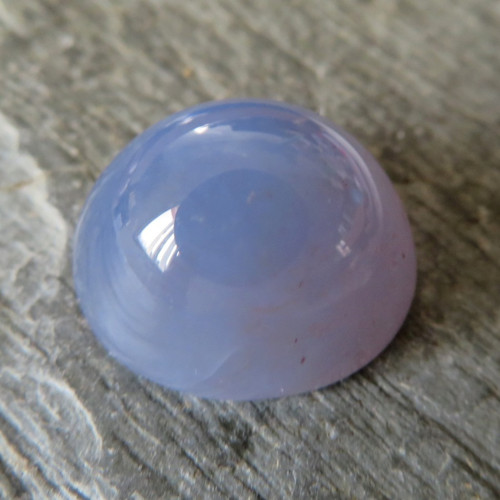 Extra modrý chalcedon Namibie, kabošon N3 — foto 1