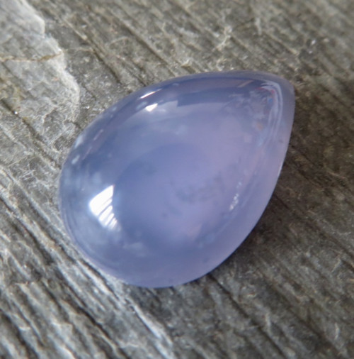 Extra modrý chalcedon Namibie, kabošon N3 — foto 1