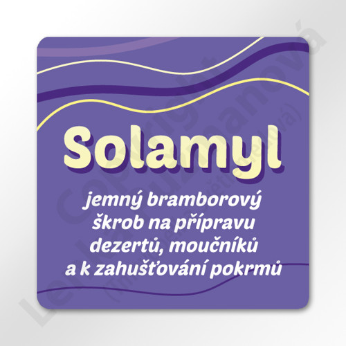 Solamyl - samolepka na kořenku — foto 1