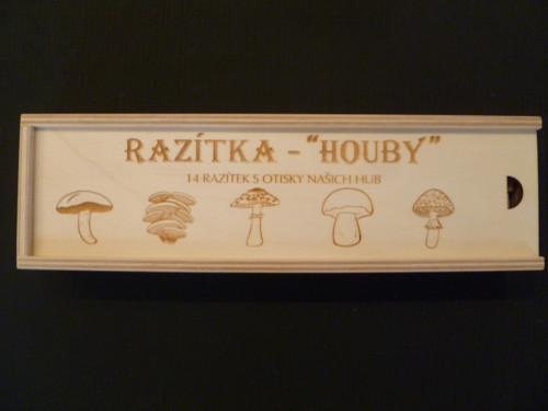 Malá sada tiskátek - HOUBY — foto 1