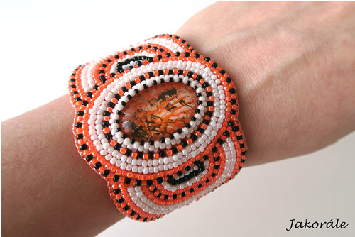 Náramek Orange neon — foto 1