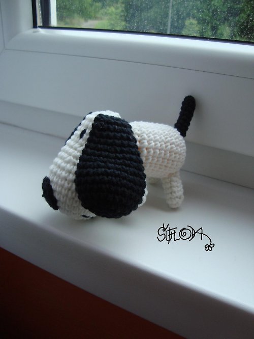 Black n´white friends - pejsek chrastící — foto 1