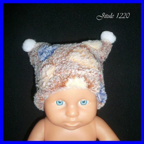 Čepice na panenku Simba 28 cm — foto 1