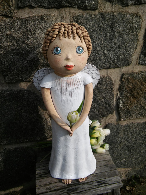 Anděla kudrnatá 66 cm — foto 1
