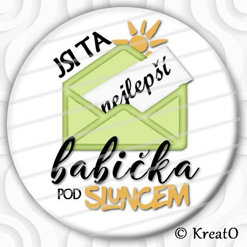 Placka/button - No.18 — foto 1