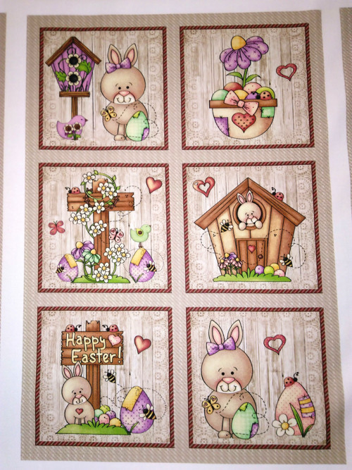 Bavlněný panel - sada 36 x 53 cm — foto 1