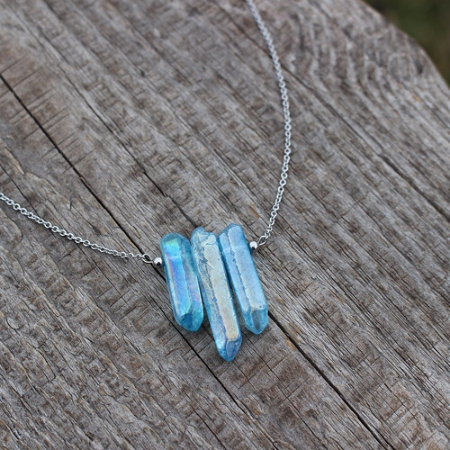 Oceaniq • aqua aura, nerez. ocel — foto 1