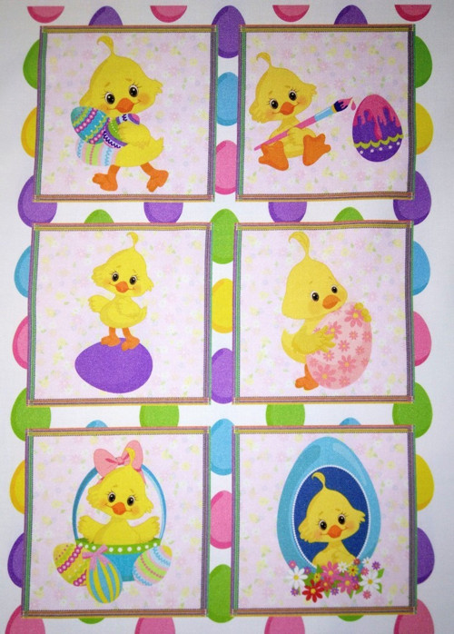 Bavlněný panel 34 x 49 cm - KOLEKCE VELIKONOCE3