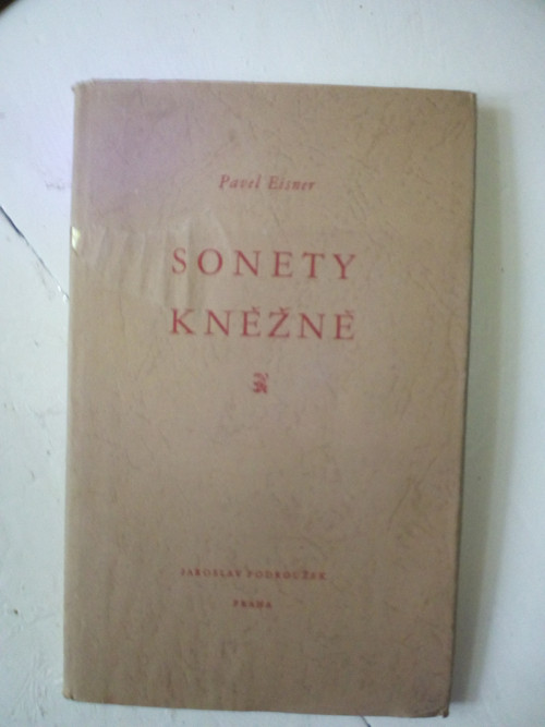 Pavel Eisner: Sonety kněžně