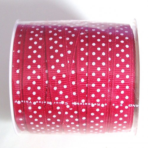 Stuha - RED Polka Dot — foto 1