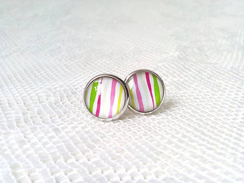Stripes earrings