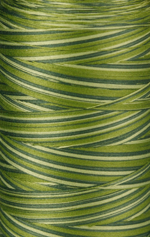 1903 Iris Ultra Cotton Quilting Thread-Green Combo