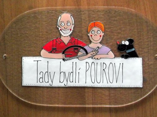 Jmenovka na dveře