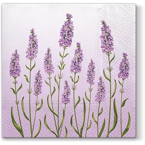 Ubrousek na decoupage Lavender field, 1ks