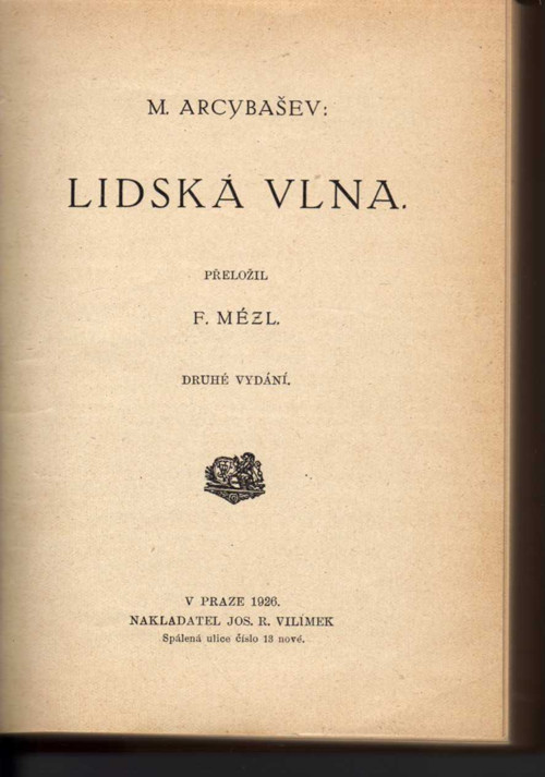 Lidská vlna Michail Petrovič Arcybašev
