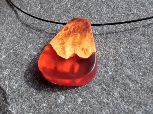 Dřevěný šperk - red mallee — foto 1