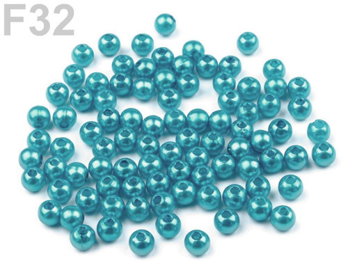 Korálky plast 5mm-10g