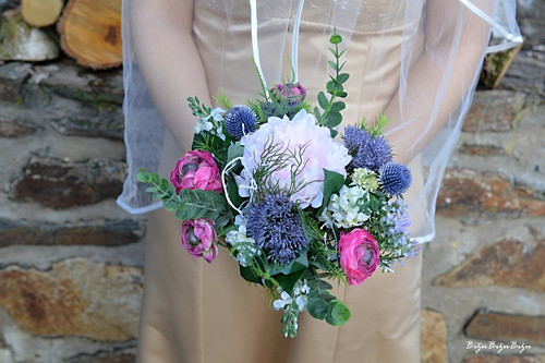 Pivoňka a ranunculus — foto 1