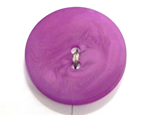 Knoflík, matný, 23mm, barva fialová