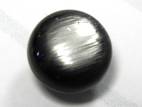 Knoflík, plast, lesk, 8,9 mm, černá — foto 1