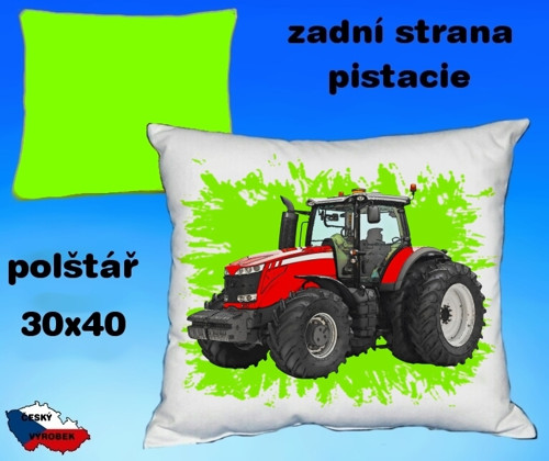 Polštářek , polštář , traktor Massey Ferguson 8670