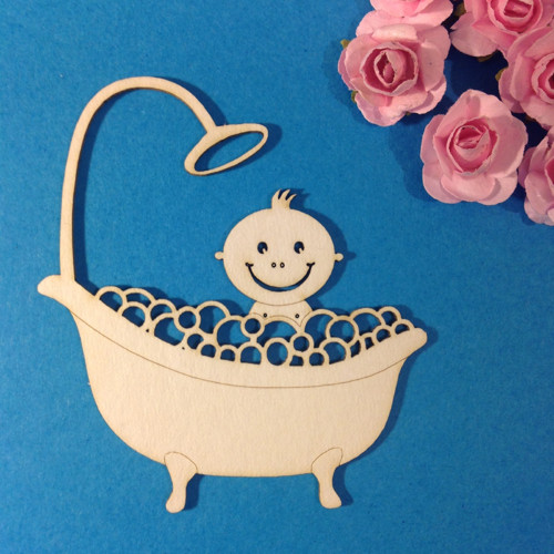 Dekorace ,chipboard 1 ks (CHD 15) — foto 1