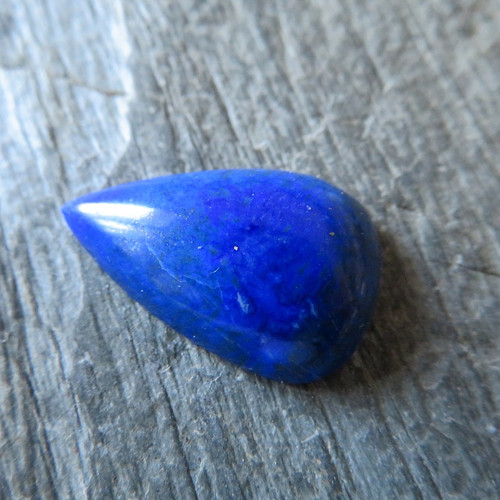 Lapis lazuli Extra, přírodní, kabošon č.06 — foto 1