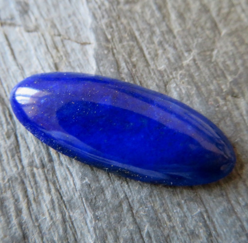 Lapis lazuli Extra, přírodní, kabošon č.08 — foto 1